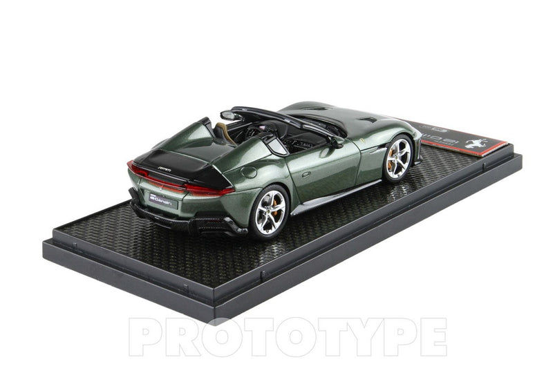 ギャラリービューアに画像をロードする, 【予約】2026年発売予定Ferrari 12Cilindri Spider トスカーナグリーン/ BBR 1/43 ミニカー