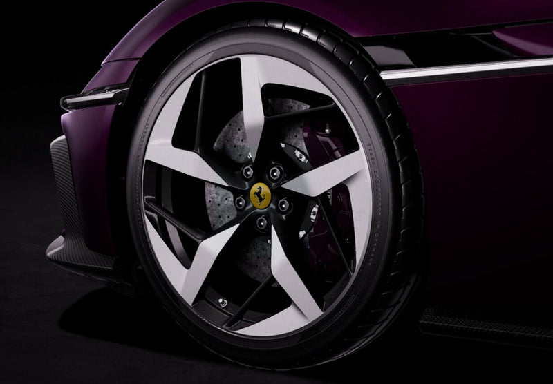 ギャラリービューアに画像をロードする, 【予約】2025年発売予定FERRARI 12 CILINDRI V12 830cv PANORAMIC ROOF 2024 VIOLA AL HUMAID PURPLE/BBR 1/43ミニカー