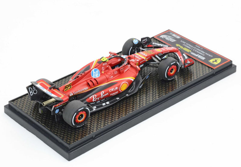 ギャラリービューアに画像をロードする, 【予約】2026年発売予定Ferrari SF24 モンツァGP 2024 サインツ 4位/ BBR 1/43 ミニカー