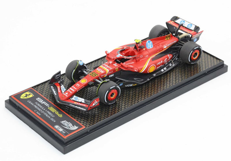 ギャラリービューアに画像をロードする, 【予約】2026年発売予定Ferrari SF24 モンツァGP 2024 サインツ 4位/ BBR 1/43 ミニカー