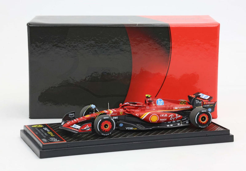 ギャラリービューアに画像をロードする, 【予約】2026年発売予定Ferrari SF24 モンツァGP 2024 サインツ 4位/ BBR 1/43 ミニカー