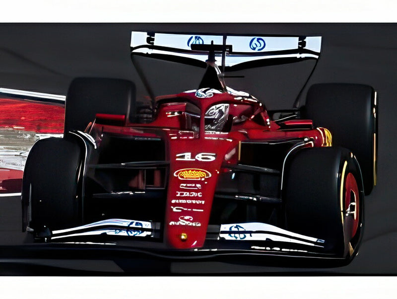 ギャラリービューアに画像をロードする, FERRARI F1 SF-25 TEAM SCUDERIA FERRARI HP #16 中国GP スプリントレース 2025 シャルル・ルクレール レッド/ブラック 89台限定/ BBR 1/43 ミニカー