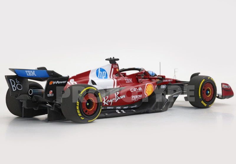 ギャラリービューアに画像をロードする, FERRARI F1 SF-25 TEAM SCUDERIA FERRARI HP #16 中国GP スプリントレース 2025 シャルル・ルクレール レッド/ブラック 89台限定/ BBR 1/43 ミニカー