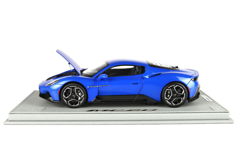 ギャラリービューアに画像をロードする, 【予約】Maserati MC20 フルオープンダイキャスト ブルーインフィニート ショーケース付属/ BBR 1/18 50台限定ミニカー