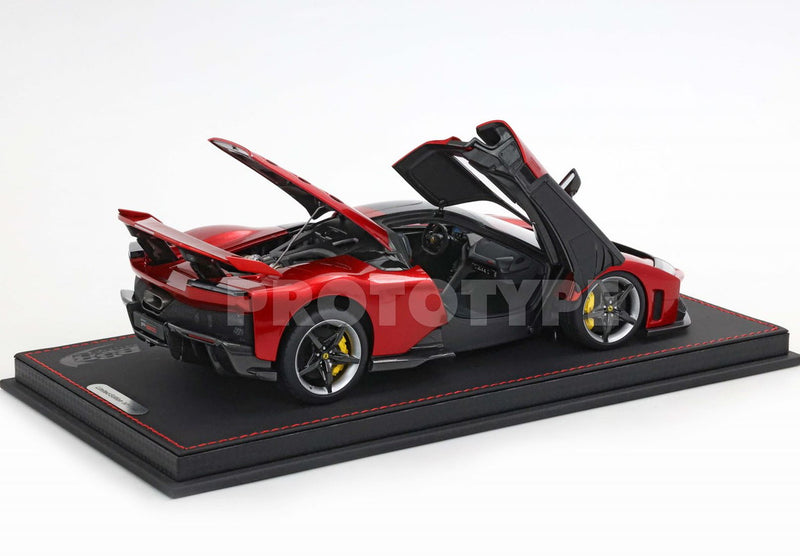 ギャラリービューアに画像をロードする, 【予約】Ferrariフェラーリ F80 diecast full open Rosso Supercar LAUNCH PACK / BBR 1/18 ミニカー