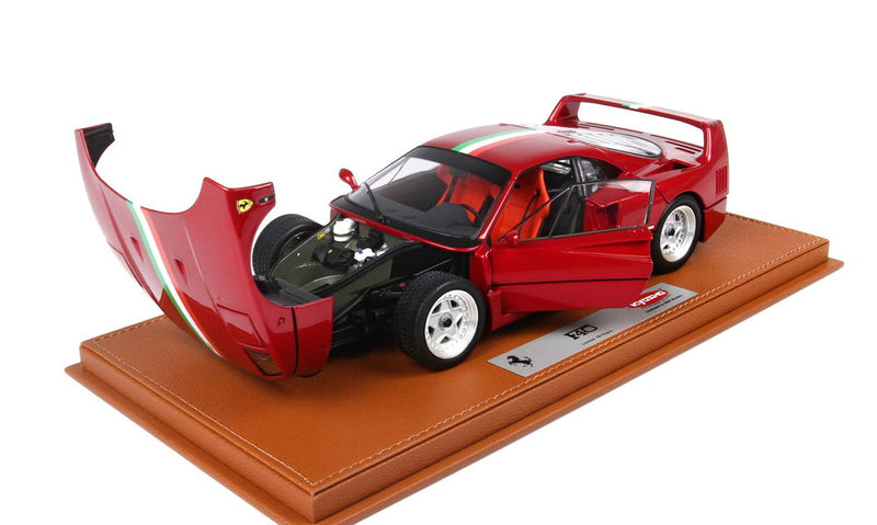 ギャラリービューアに画像をロードする, Ferrari F40Rosso Metallizzato BBR-Kyosho/BBR 1/18ミニカー