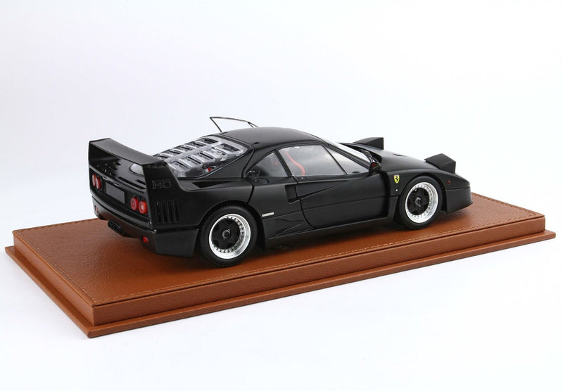 ギャラリービューアに画像をロードする, 【予約】Ferrariフェラーリ F40 Matt black Snow tires red seats BBR Kyosho 限定54台 / BBR 1/18 ミニカー