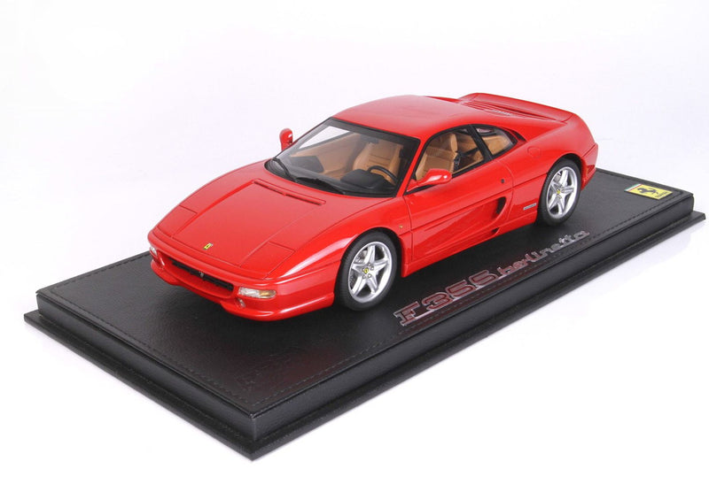 ギャラリービューアに画像をロードする, 【予約】Ferrariフェラーリ F355 Berlinetta 1994 manual gear Rosso Corsa beige interior / BBR 1/18 ミニカー