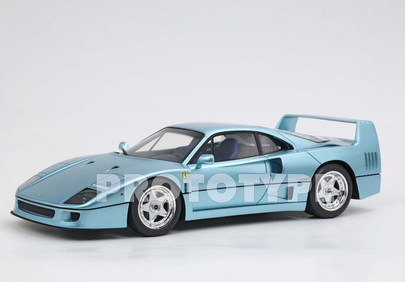 ギャラリービューアに画像をロードする, 【予約】Ferrari F40 1987 ハイペリオンブルー/ BBR 1/18 ミニカー