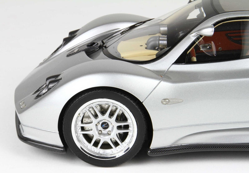 ギャラリービューアに画像をロードする, 【予約】Pagani ZONDA C12 001 1999 シルバー 20周年アニバーサリーレストア/ BBR 1/18 199台限定ミニカー