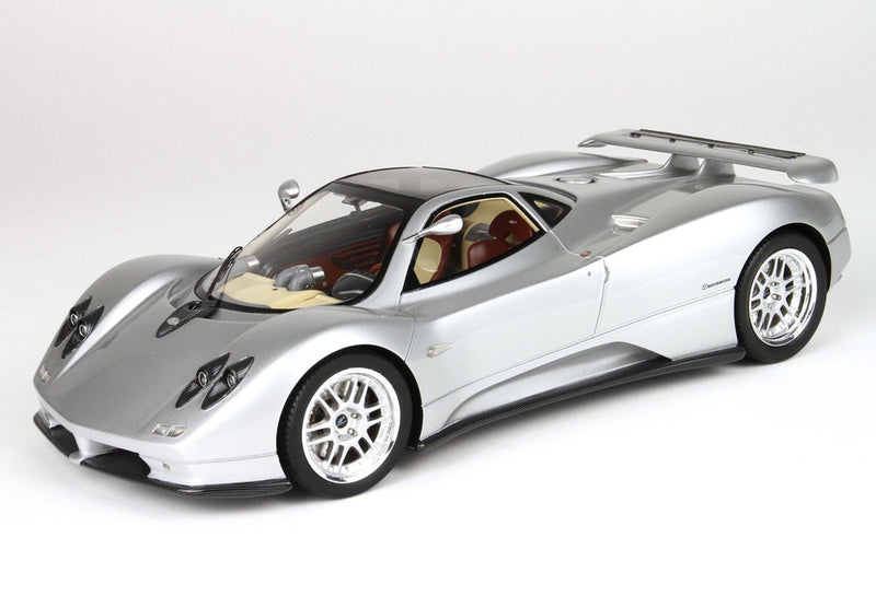 ギャラリービューアに画像をロードする, 【予約】Pagani ZONDA C12 001 1999 シルバー 20周年アニバーサリーレストア/ BBR 1/18 199台限定ミニカー