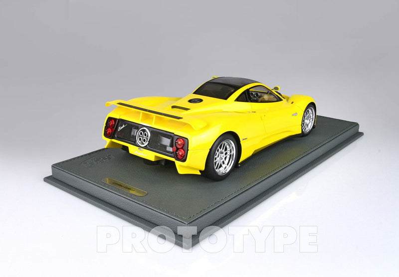 ギャラリービューアに画像をロードする, 【予約】Pagani ZONDA C12 イエロー/ BBR 1/18 99台限定ミニカー