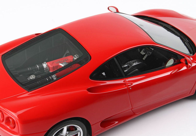 ギャラリービューアに画像をロードする, 【予約】Ferrari 360 Modena 1999 ロッソコルサ322 F1ギアボックス ブラックインテリア/ BBR 1/18 60台限定ミニカー
