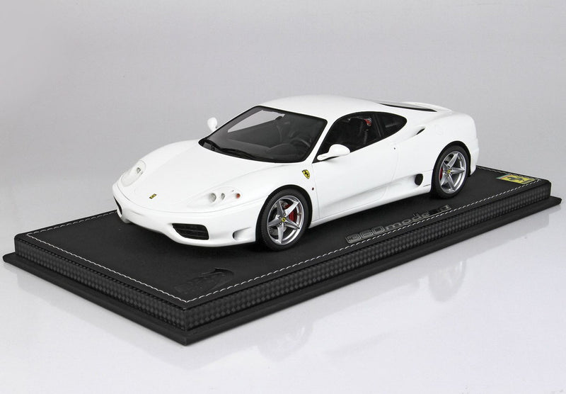 ギャラリービューアに画像をロードする, 【予約】Ferrari 360 Modena 1999 ホワイト F1ギアボックス/ BBR 1/18 84台限定ミニカー
