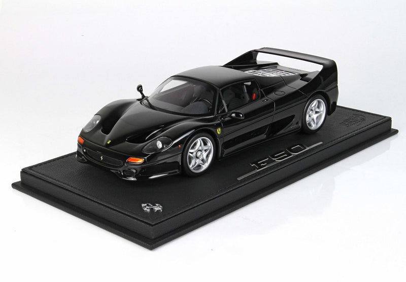 ギャラリービューアに画像をロードする, 【予約】Ferrari F50 クーペ 1995 ブラック/ BBR 1/18 99台限定ミニカー