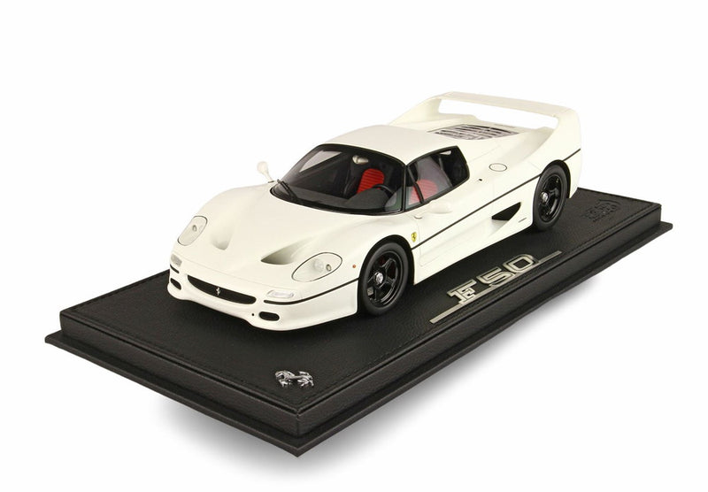 ギャラリービューアに画像をロードする, 【予約】Ferrari F50 クーペ 1995 アヴスホワイト 100/ BBR 1/18 24台限定ミニカー