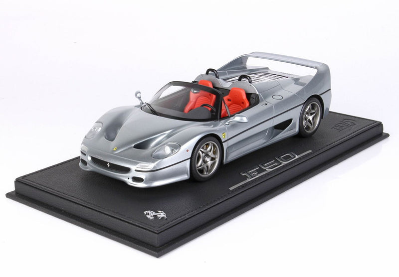 ギャラリービューアに画像をロードする, 【予約】Ferrari F50 クーペ 1995 スパイダーバージョン チタングレー740/ BBR 1/18 56台限定ミニカー