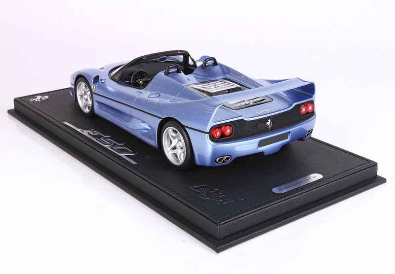 ギャラリービューアに画像をロードする, 【予約】Ferrariフェラーリ F50 Coupe 1995 Spider California blue metallic 限定56台 / BBR 1/18 ミニカー