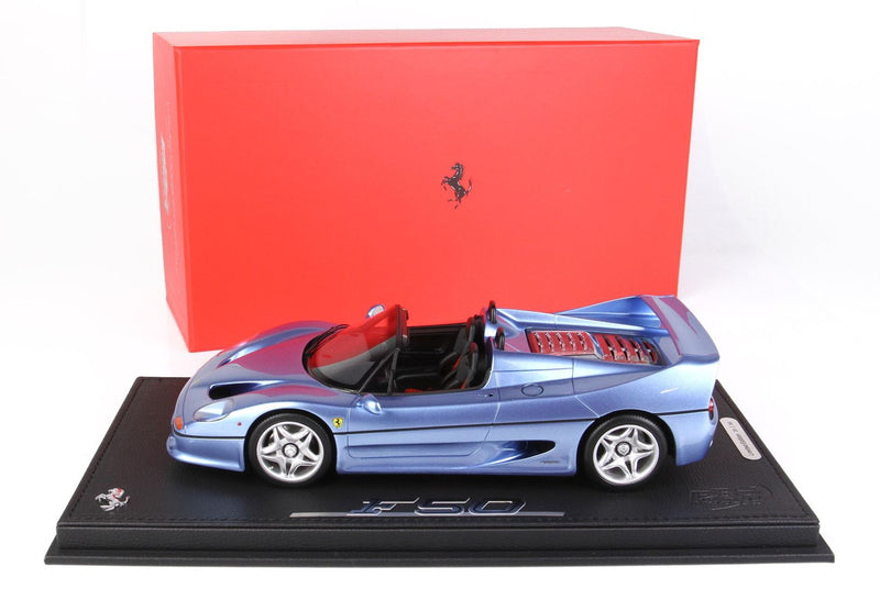 ギャラリービューアに画像をロードする, 【予約】Ferrariフェラーリ F50 Coupe 1995 Spider California blue metallic 限定56台 / BBR 1/18 ミニカー