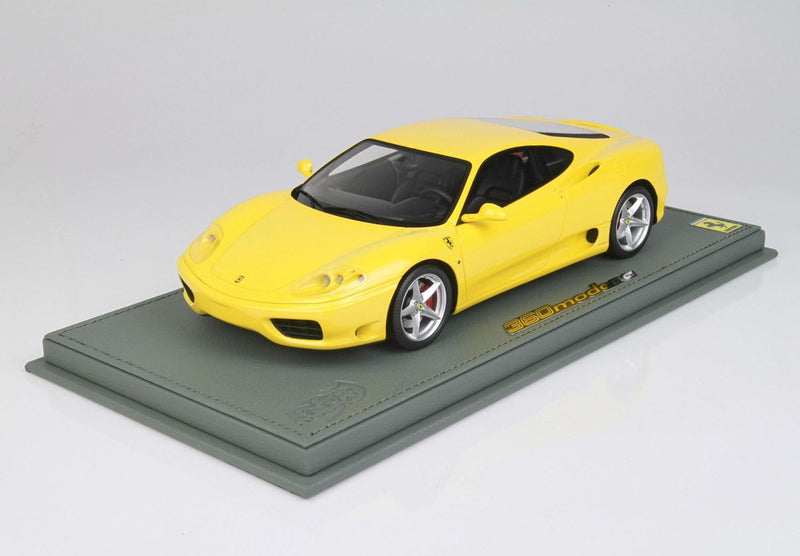 ギャラリービューアに画像をロードする, 【予約】Ferrari 360 Modena マニュアルギアトランスミッション モデナイエロー/ BBR 1/18 48台限定ミニカー