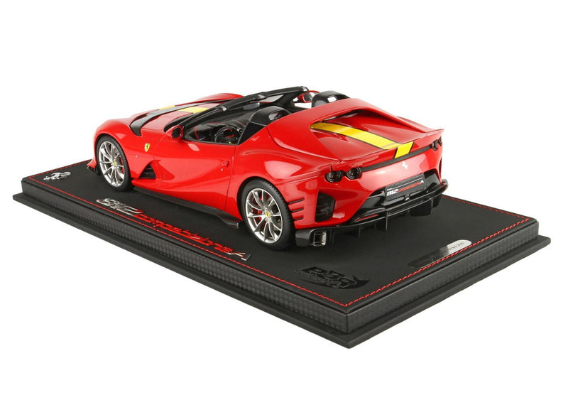 ギャラリービューアに画像をロードする, 【予約】Ferrari 812 Competizione A ロッソコルサ322/ BBR 1/18 200台限定ミニカー