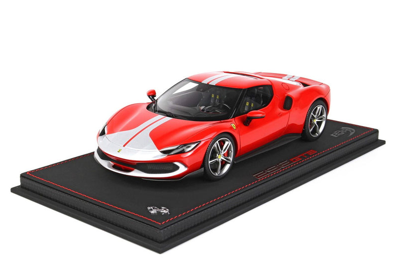 ギャラリービューアに画像をロードする, 【予約】Ferrari 296 GTB アセットフィオラーノ ロッソコルサ322/ BBR 1/18 99台限定ミニカー