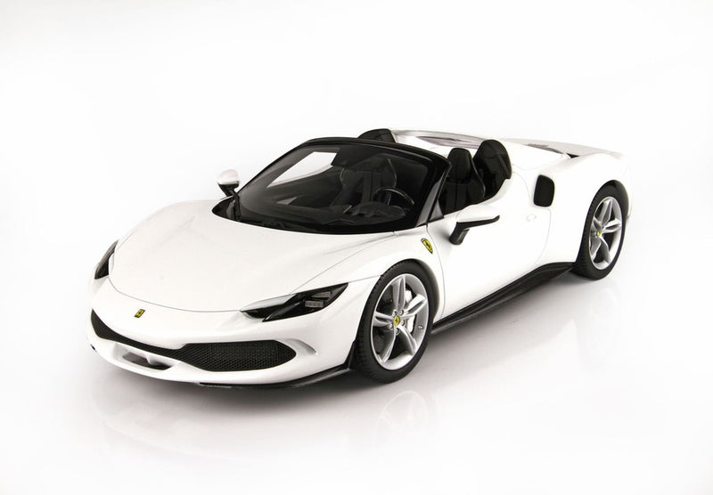 ギャラリービューアに画像をロードする, 【予約】Ferrari 296 GTS ホワイトチェルヴィーノ/ BBR 1/18 50台限定ミニカー