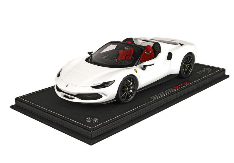 ギャラリービューアに画像をロードする, 【予約】Ferrari 296 GTS ホワイトチェルヴィーノ/ BBR 1/18 50台限定ミニカー