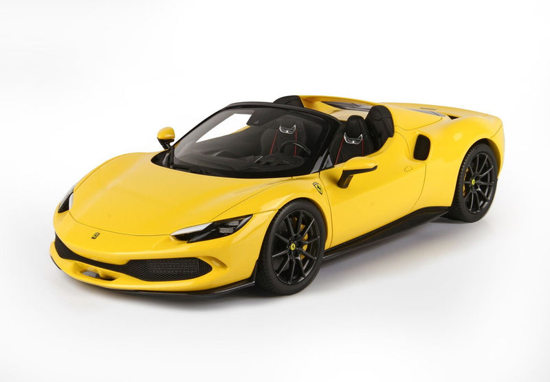 ギャラリービューアに画像をロードする, 【予約】Ferrari 296 GTS モデナイエロー/ BBR 1/18 100台限定ミニカー