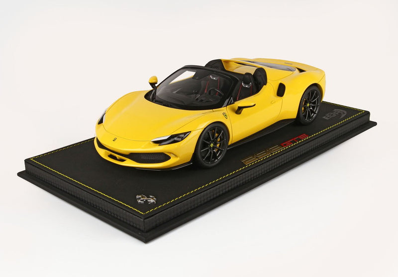 ギャラリービューアに画像をロードする, 【予約】Ferrari 296 GTS モデナイエロー/ BBR 1/18 100台限定ミニカー