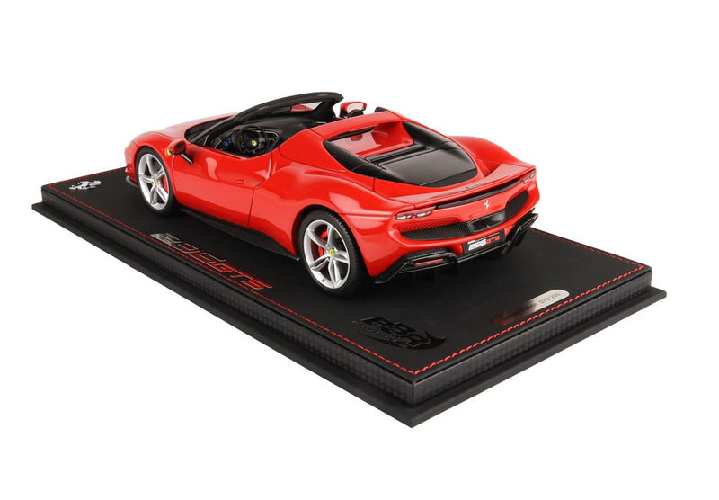 ギャラリービューアに画像をロードする, 【予約】Ferrari 296 GTS ロッソコルサ322/ BBR 1/18 200台限定ミニカー