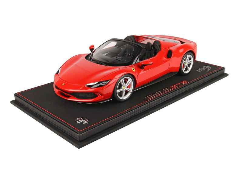 ギャラリービューアに画像をロードする, 【予約】Ferrari 296 GTS ロッソコルサ322/ BBR 1/18 200台限定ミニカー
