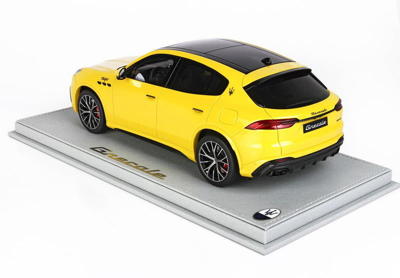 ギャラリービューアに画像をロードする, 【予約】Maserati Grecale Trofeo イエロー/ BBR 1/18 80台限定ミニカー