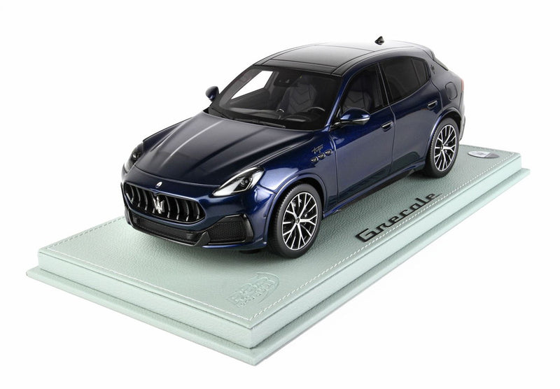 ギャラリービューアに画像をロードする, 【予約】Maserati Grecale Trofeo ブルーノービレ/ BBR 1/18 60台限定ミニカー