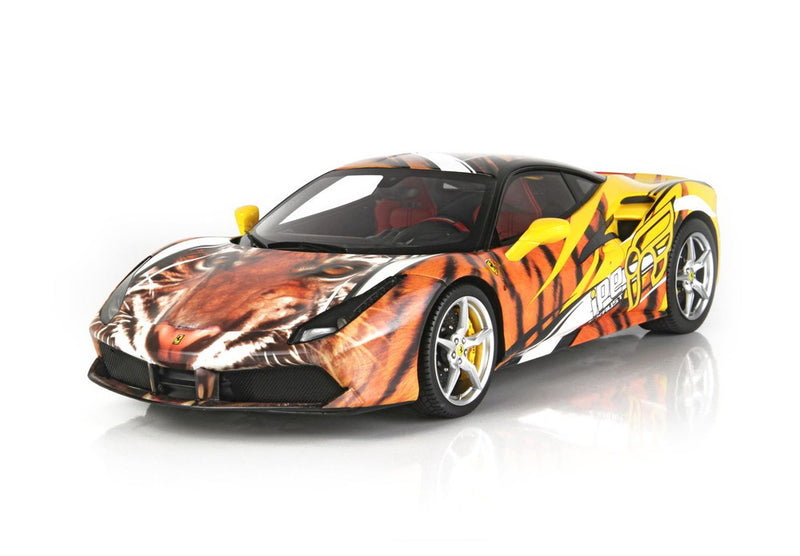 ギャラリービューアに画像をロードする, 【予約】Ferrari 488 GTB IPE/ BBR 1/18 100台限定ミニカー