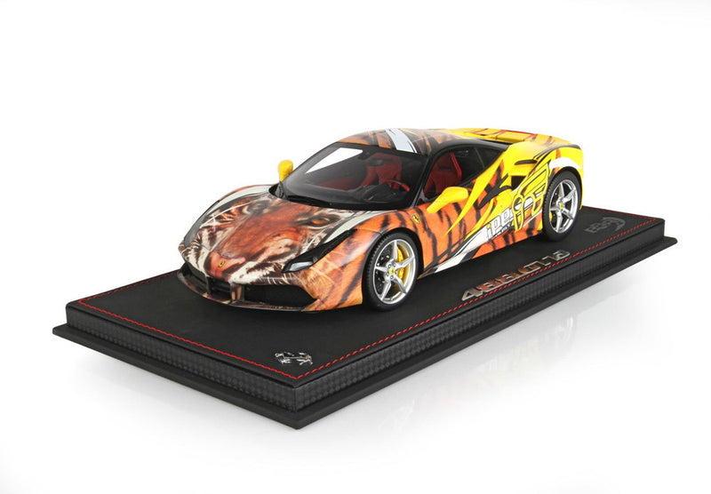 ギャラリービューアに画像をロードする, 【予約】Ferrari 488 GTB IPE/ BBR 1/18 100台限定ミニカー