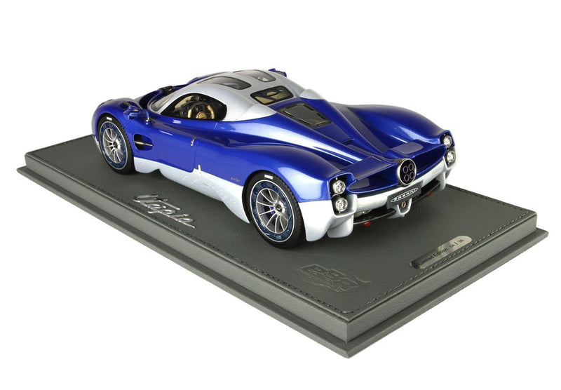 ギャラリービューアに画像をロードする, 【予約】Pagani Utopia M208 ブルーメタリザート/ BBR 1/18 36台限定ミニカー