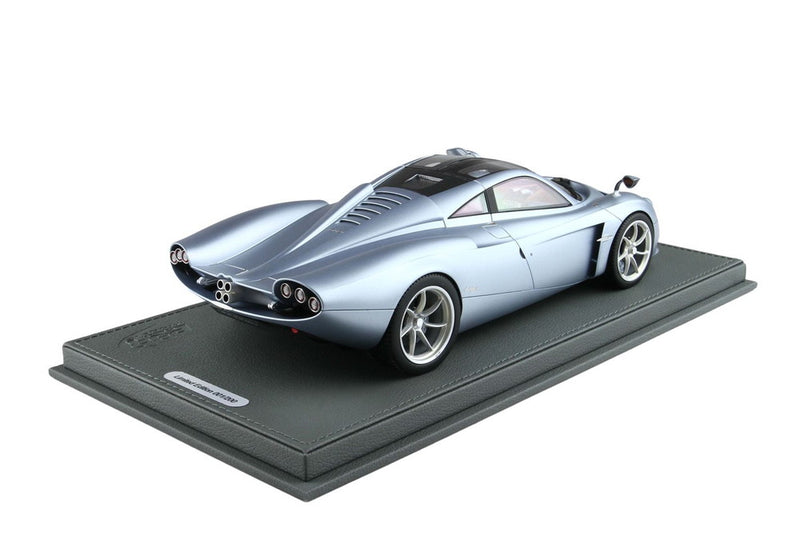 ギャラリービューアに画像をロードする, 【予約】Pagani Huayra Codalunga アズーロサルデーニャマット/ BBR 1/18 200台限定ミニカー