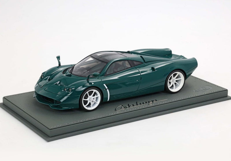 ギャラリービューアに画像をロードする, 【予約】2026年発売予定PAGANI ウアイラ コダルンガ 2022 ショーケース付 ブリティッシュレーシンググリーン/ BBR 1/18 100台限定ミニカー