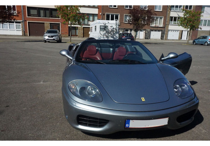 ギャラリービューアに画像をロードする, 【予約】Ferrari 360 Modena Spider オートマチックギア グリージョアロイ ベージュ チャレンジバックグリッド/ BBR 1/18 12台限定ミニカー