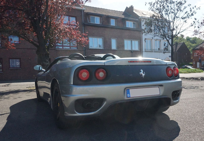ギャラリービューアに画像をロードする, 【予約】Ferrari 360 Modena Spider オートマチックギア グリージョアロイ ベージュ チャレンジバックグリッド/ BBR 1/18 12台限定ミニカー