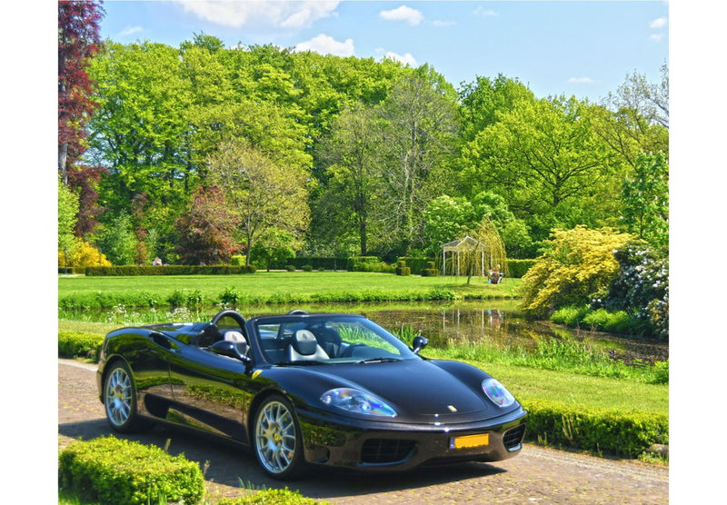 ギャラリービューアに画像をロードする, 【予約】Ferrari 360 Modena Spider オートマチックギア グロスブラック ブラック チャレンジバックグリッド/ BBR 1/18 ミニカー