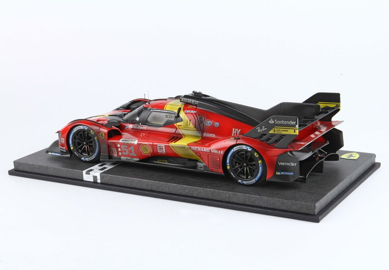 ギャラリービューアに画像をロードする, 【予約】Ferrari 499P ウィナー ルマン 2023 エンドオブレース リミテッドエディション/ BBR 1/18 499台限定ミニカー