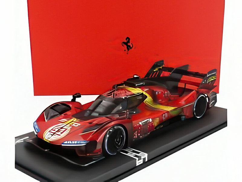 ギャラリービューアに画像をロードする, 【予約】Ferrari 499P ウィナー ルマン 2023 エンドオブレース リミテッドエディション/ BBR 1/18 499台限定ミニカー