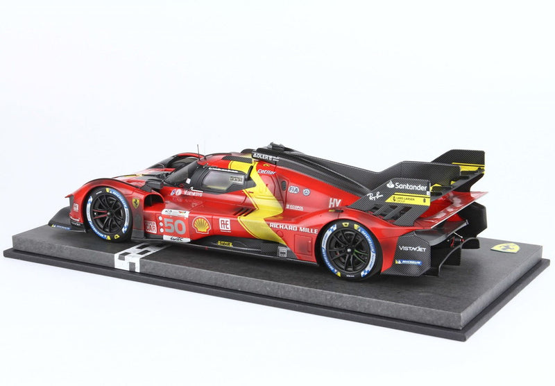 ギャラリービューアに画像をロードする, 【予約】Ferrari 499 ルマン N. 50 2023 エンドオブレース リミテッドエディション/ BBR 1/18 20台限定ミニカー