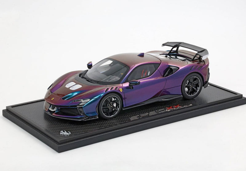 ギャラリービューアに画像をロードする, 【予約】Ferrari SF90 XX Stradale カメレオン/ BBR 1/18 20台限定ミニカー