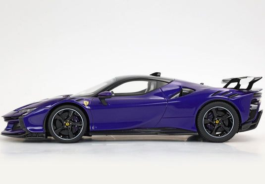 Ferrari SF90 XX Stradale バイオレット21 ブラックルーフ/ BBR 1/18 24台限定ミニカー