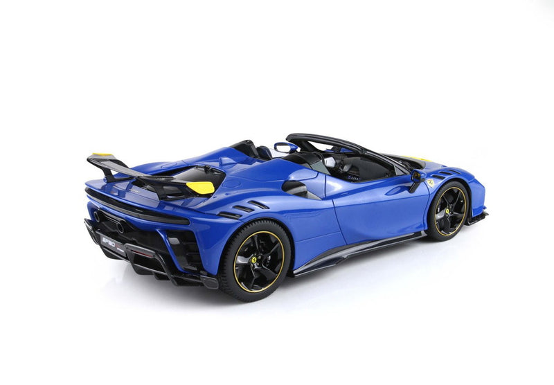 ギャラリービューアに画像をロードする, 【予約】Ferrari SF90 XX Spider ディーノライトブルー&イエロー/ BBR 1/18 240台限定ミニカー