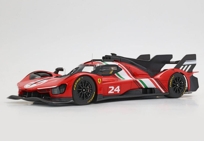 ギャラリービューアに画像をロードする, 【予約】Ferrari 499P Modified カーボンファイバーベース/ BBR 1/18 40台限定ミニカー
