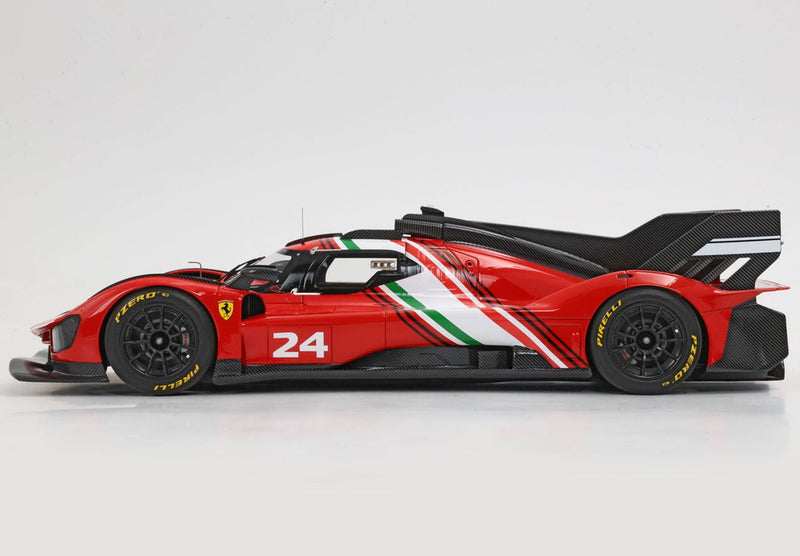 ギャラリービューアに画像をロードする, 【予約】Ferrari 499P Modified カーボンファイバーベース/ BBR 1/18 40台限定ミニカー